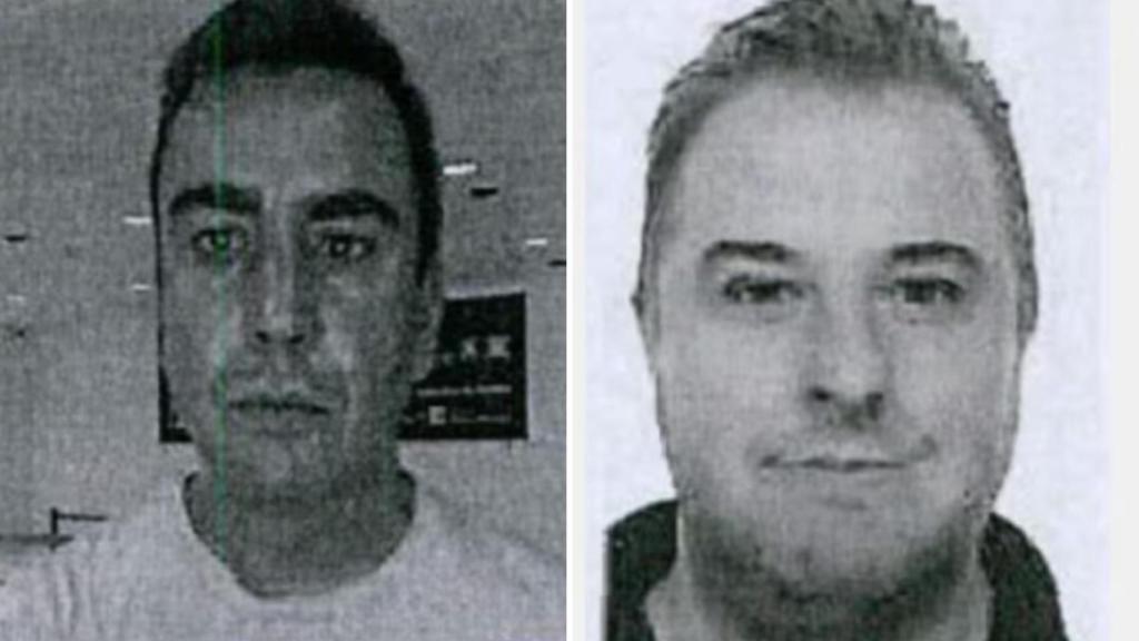Desde la izquierda, los supuestos narcos Alejandro Salgado Vega, alias 'El Tigre'; e Ignacio Torán.