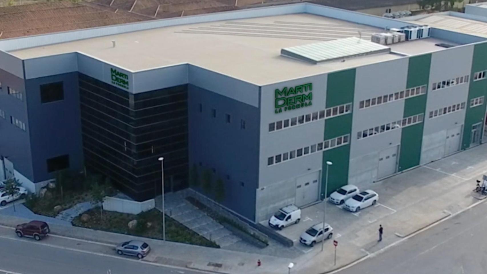 Sede central y factoría de grupo Martiderm