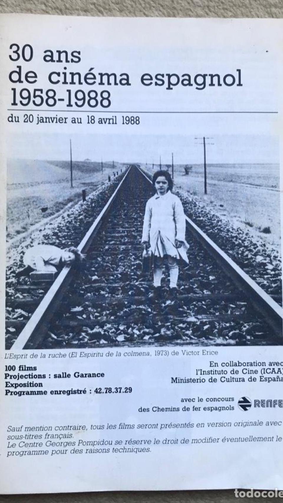 Catálogo de la exposición en el Pompidou de París sobre el cine español
