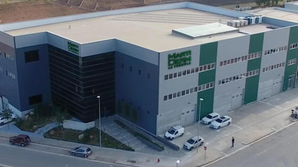 Sede central y factoría de grupo Martiderm