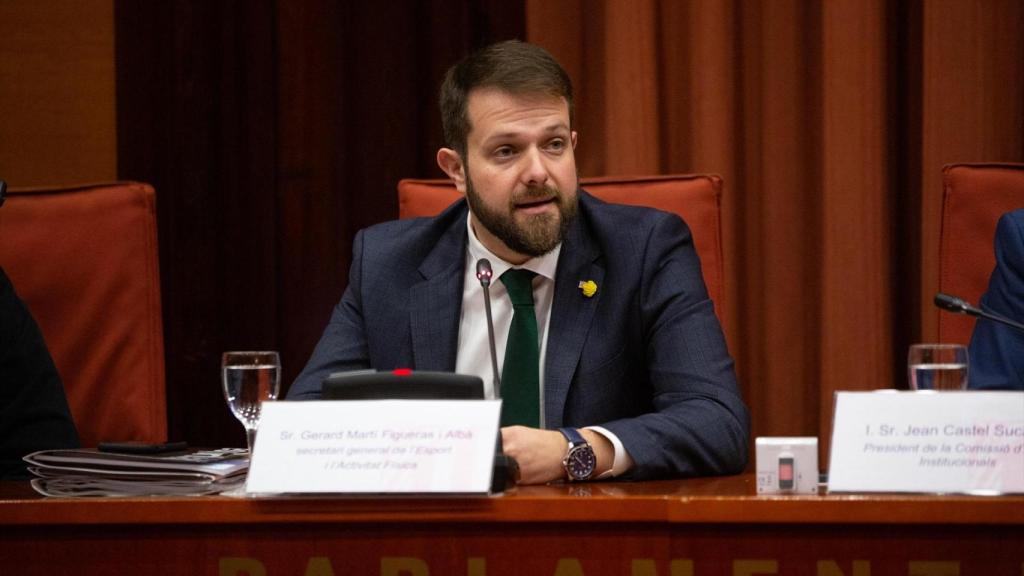 Gerard Figueras, en la seva etapa com a secretari d'Esport i Activitat Física de la Generalitat / EP