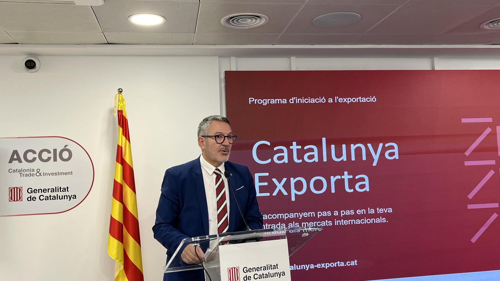 El 'conseller' de Empresa y Trabajo, Miquel Sàmper