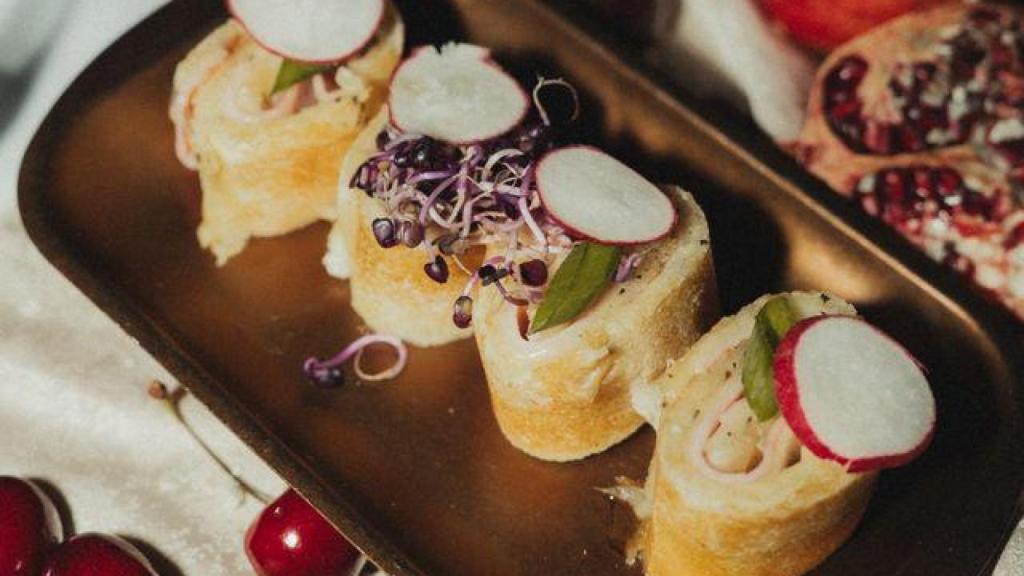 Rollitos de bikini trufado