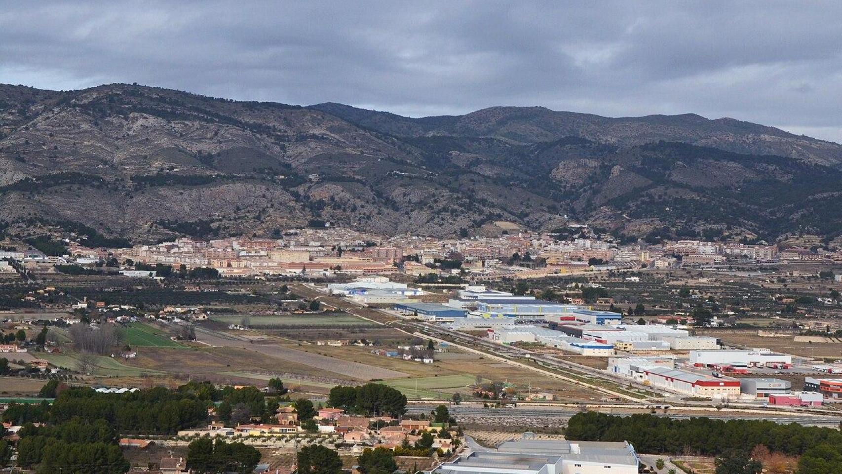 Imagen de la localidad alicantina de Onil