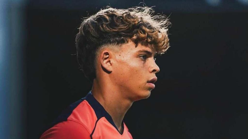 Orian Goren, futbolista del juvenil A del Barça