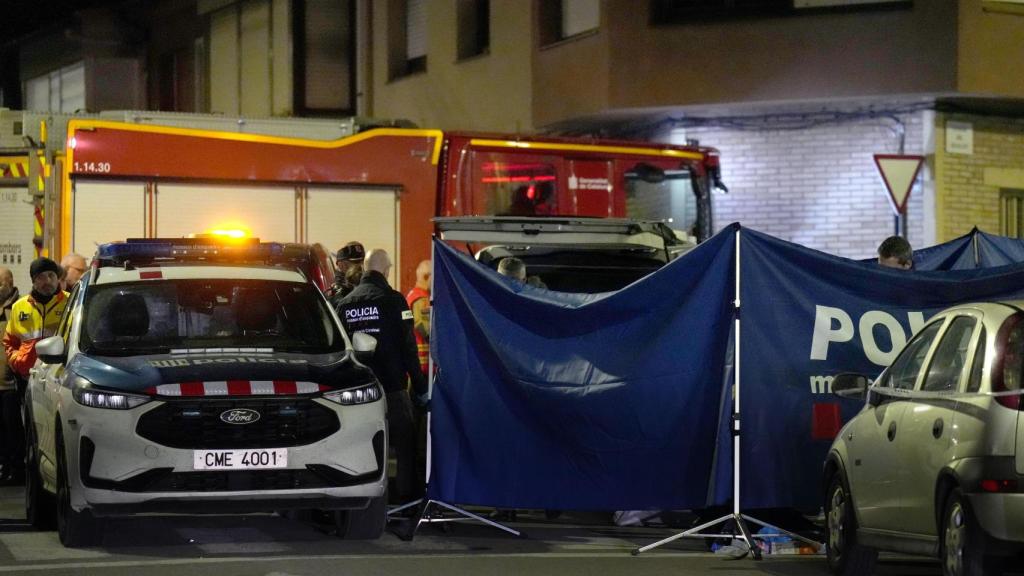 Una imagen de la tragedia de Manlleu (Barcelona), donde fallecieron cinco adolescentes