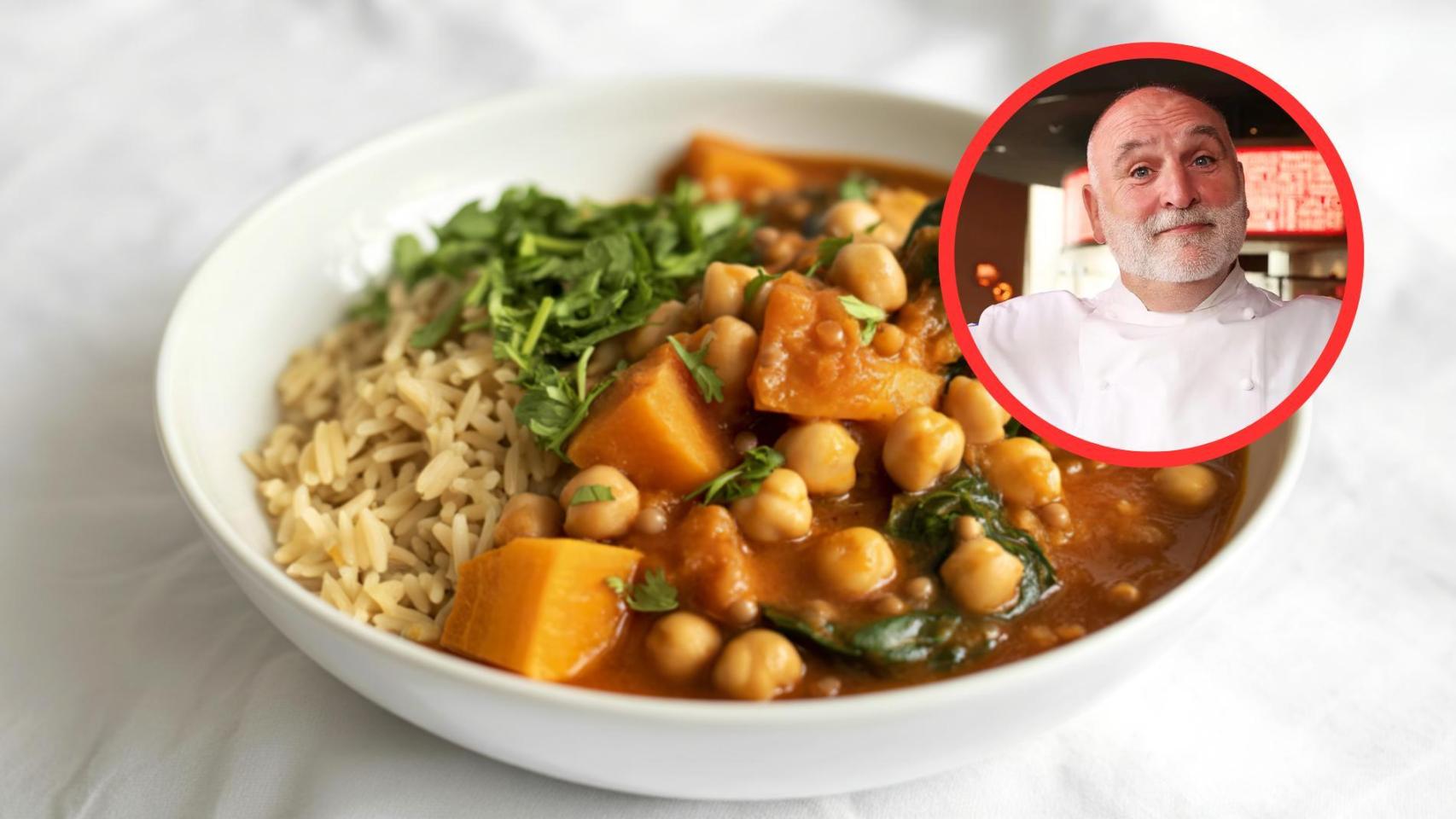 Garbanzos y José Andrés