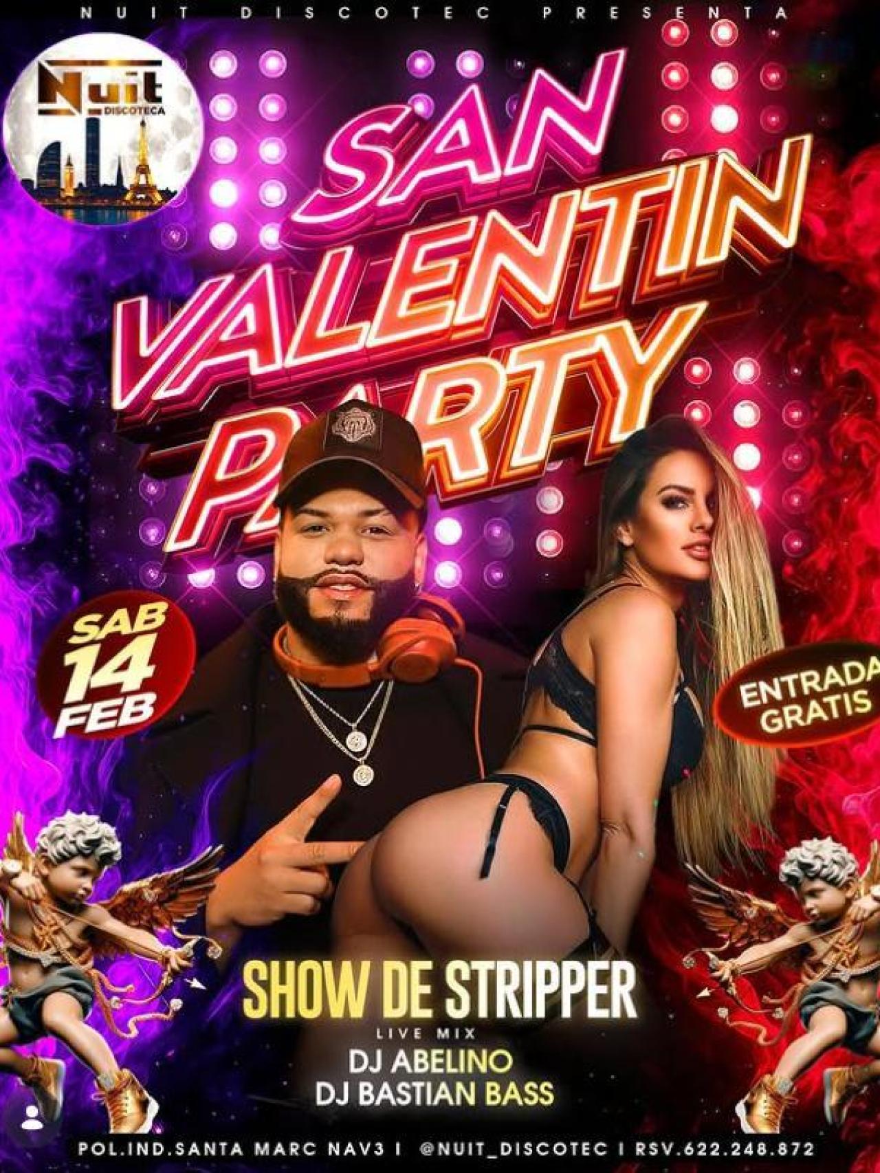 'Flyer' promocional de Nuit, ya eliminado, en sus redes sociales