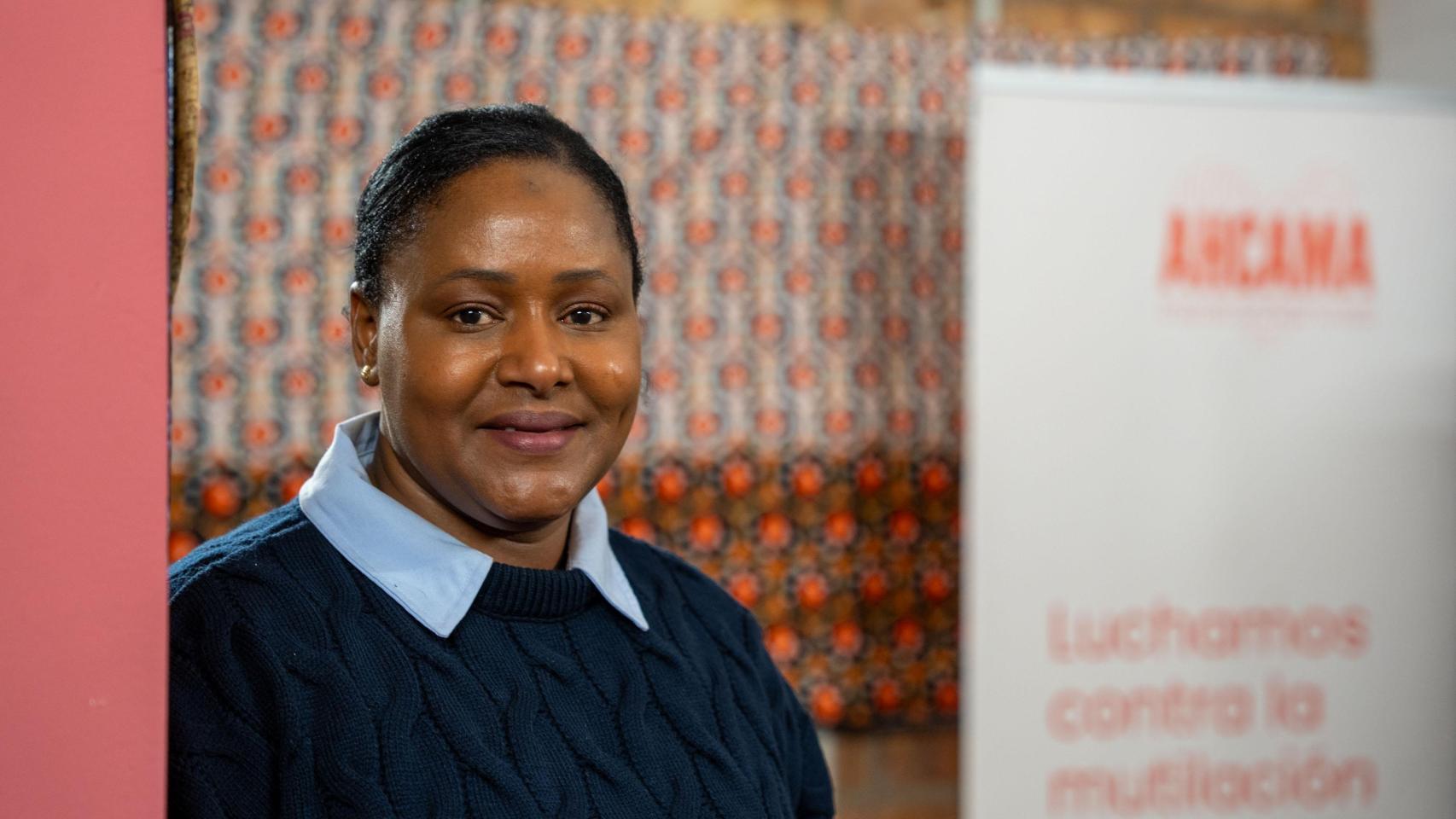 Aissatou Diallo, presidenta y fundadora de la Asociación Humanitaria Contra la Ablación de la Mujer Africana