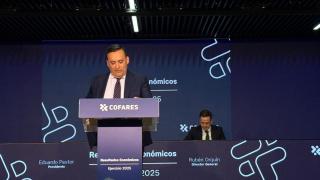 El presidente de Cofares, D. Eduardo Pastor