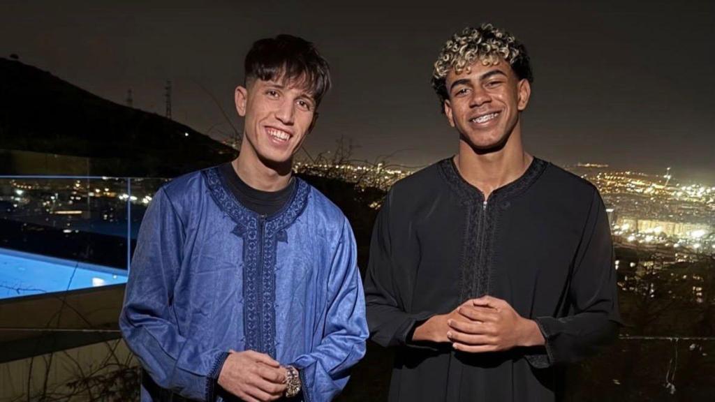 Lamine Yamal y su amigo Soha empiezan el Ramadán
