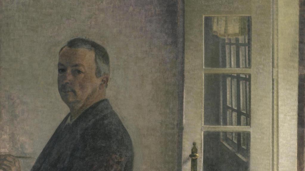 'Autorretrato de Hammershøi'.