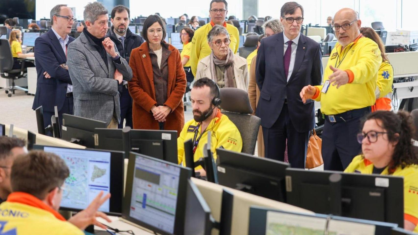 Visita de Salvador Illa al Espai SEM Granvia el 18 de febrero de 2026