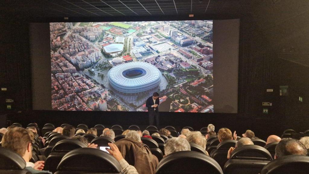 Àlex Barbany i el nou Palau Blaugrana de Víctor Font