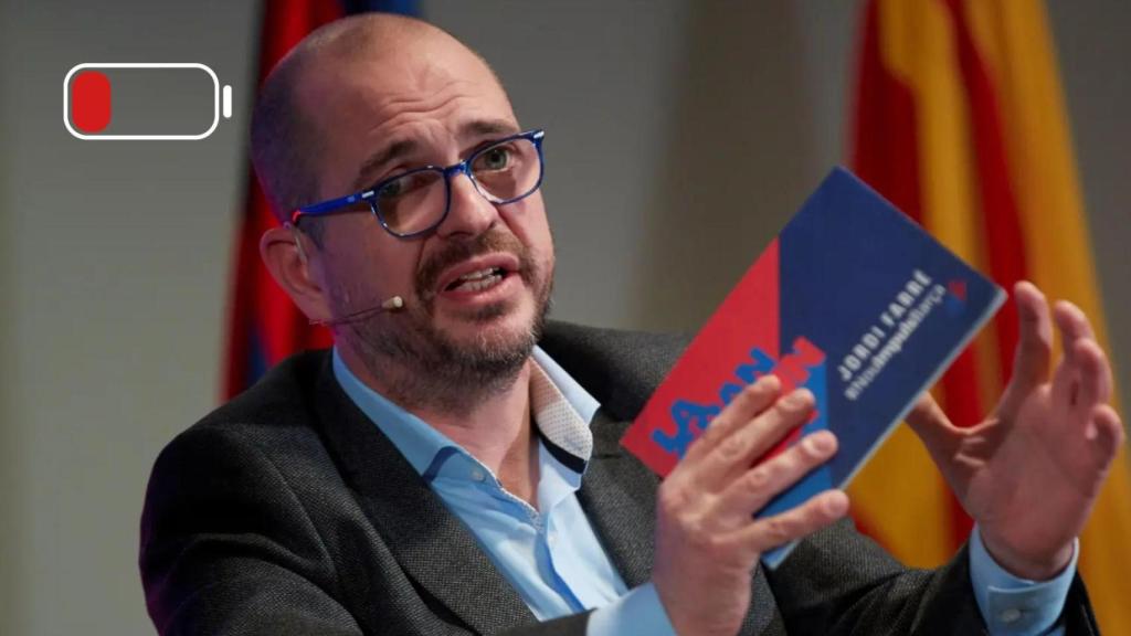 Jordi Farré, empresario cárnico, en su etapa de aspirante a presidir el Barça