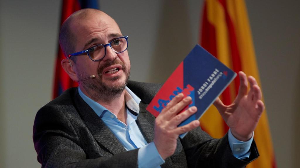 Jordi Farré, empresari càrnic, en la seva etapa d'aspirant a presidir el Barça
