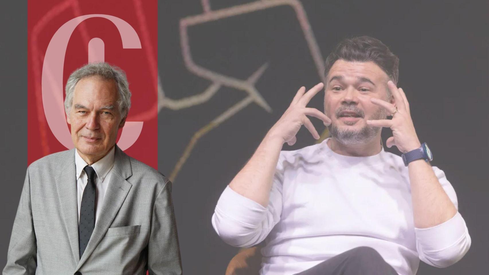 Ignacio Vidal-Folch opina sobre las contradicciones de Gabriel Rufián