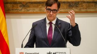 El presidente de la Generalitat, Salvador Illa, en una imagen de archivo en Barcelona