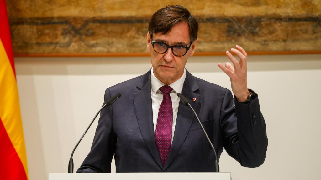 El presidente de la Generalitat, Salvador Illa, en una imagen de archivo en Barcelona
