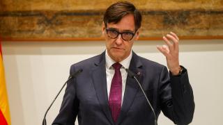 El presidente de la Generalitat, Salvador Illa, en una imagen de archivo en Barcelona