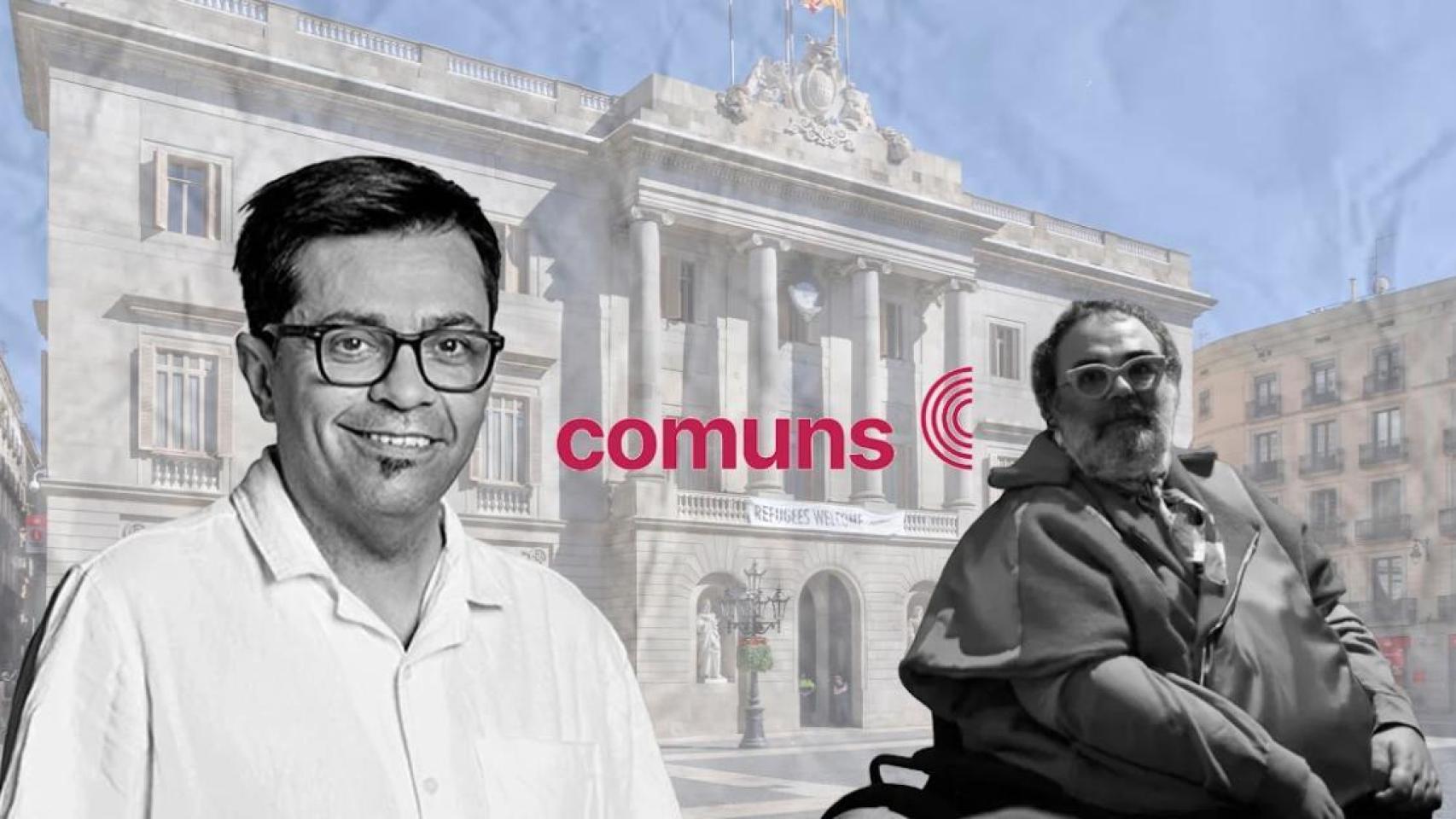 Gerardo Pisarello y Bob Pop se disputan ser el candidato a alcalde de Barcelona en Comú