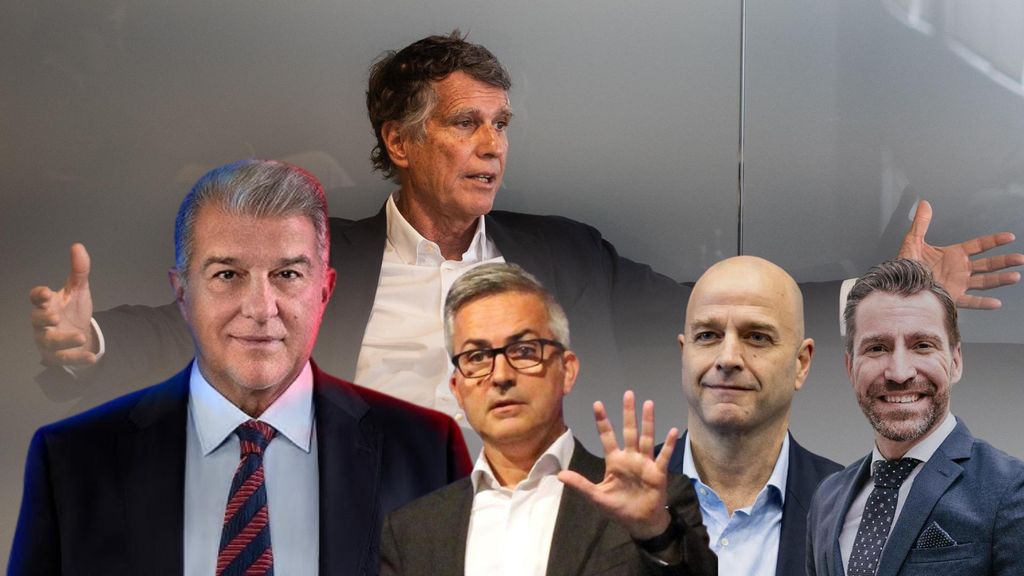 Laporta, Jaume Guardiola, Víctor Font, Vilajoana y Marc Ciria