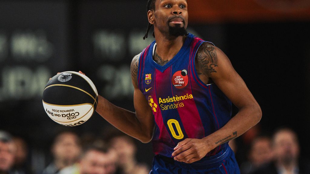 Kevin Punter bota la pilota en el Barça de bàsquet-UCAM Múrcia de la Copa del Rei