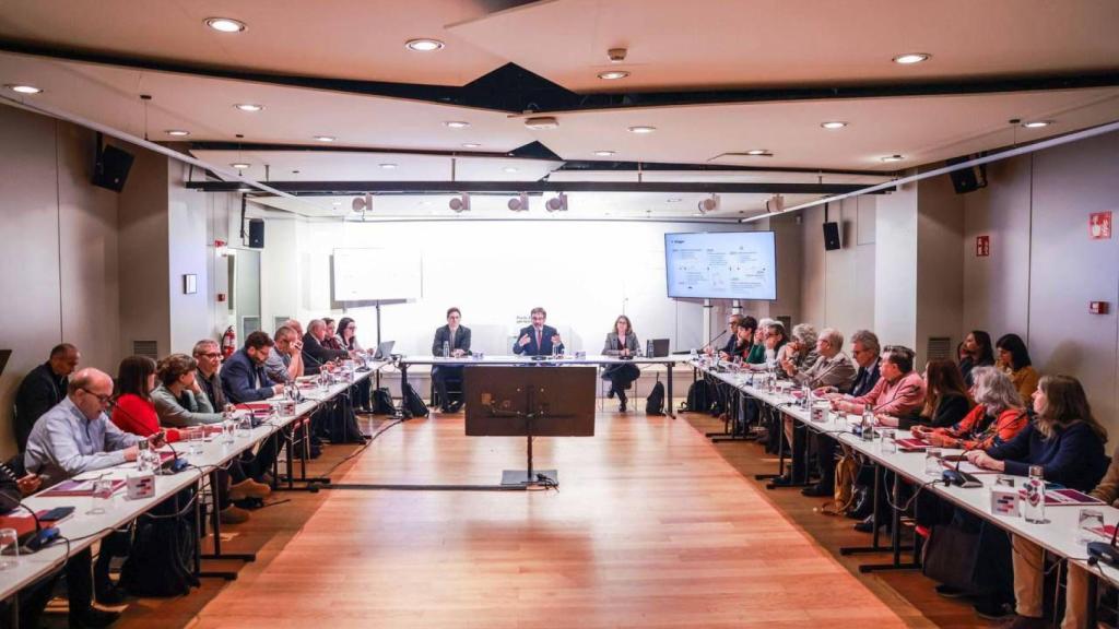 Primera reunión del Pacte Nacional per la Llengua