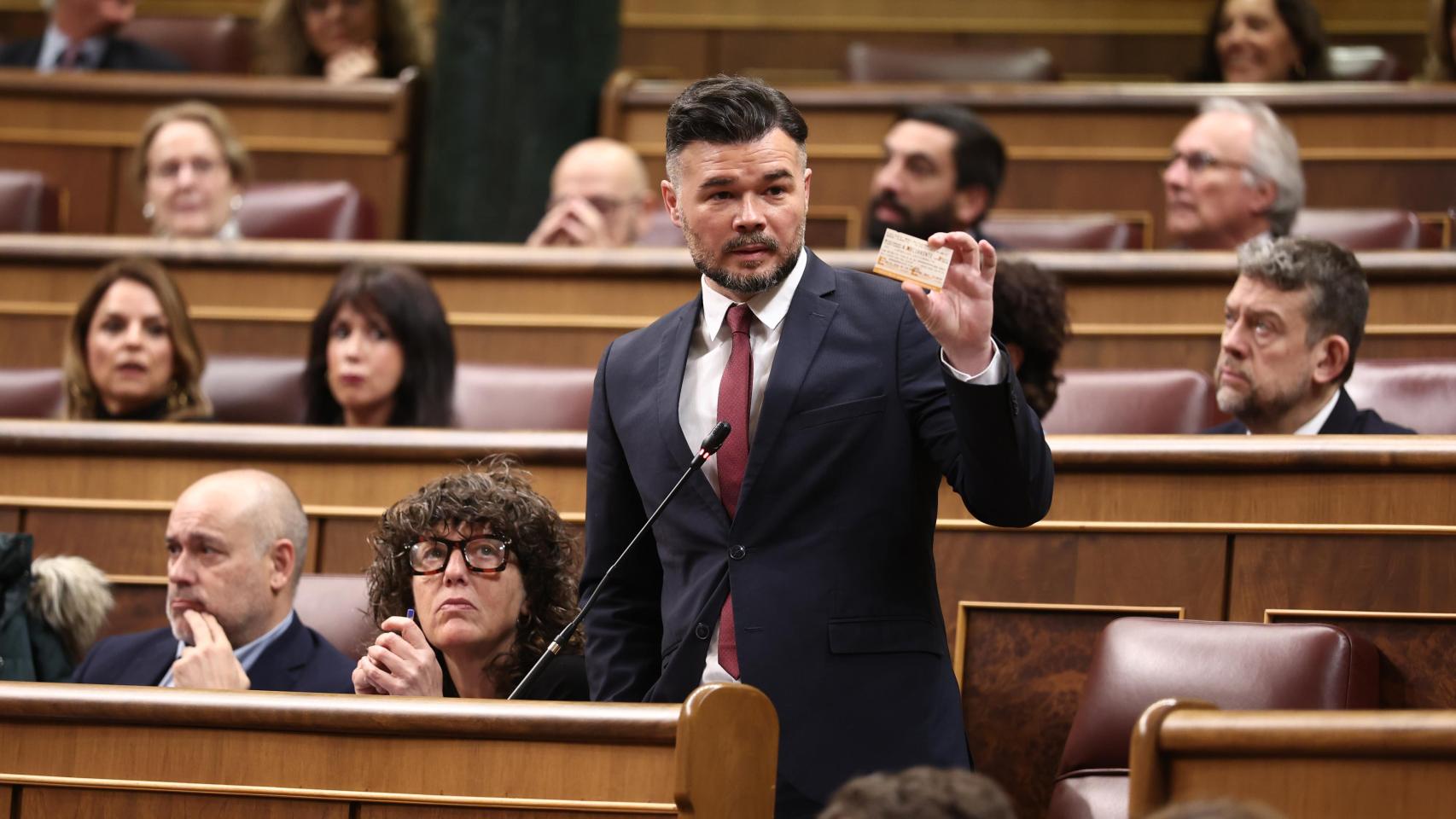 Los vecinos de Santa Coloma desconfían de Rufián: No venía a los plenos
