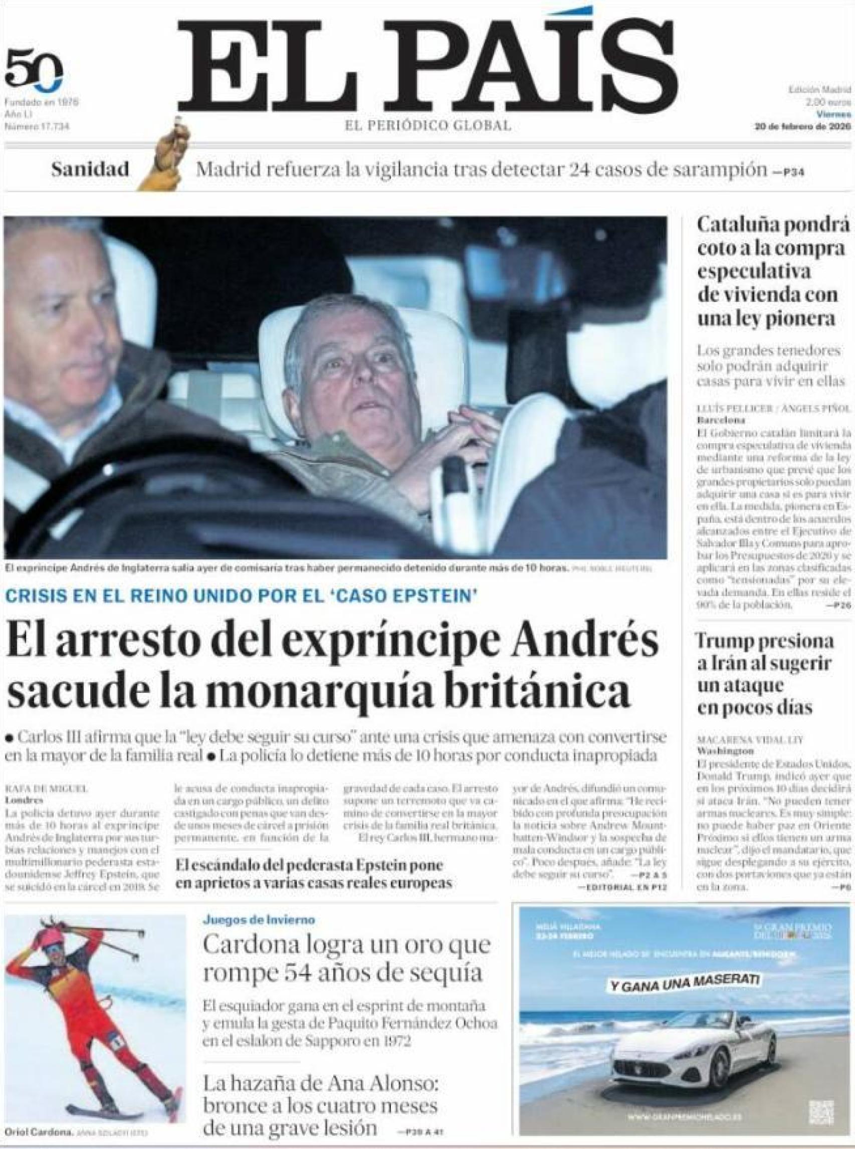 Portada El País