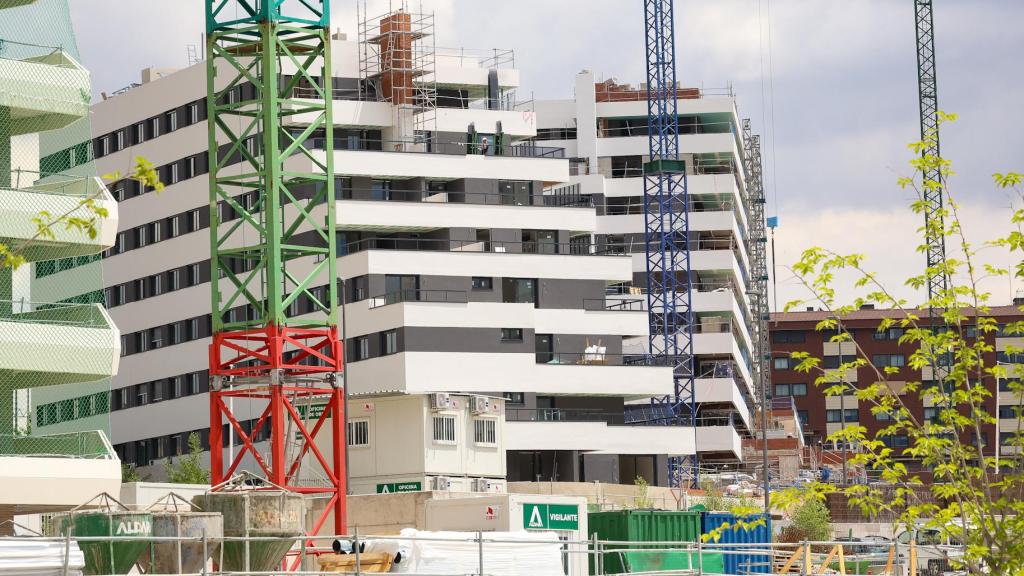 Pisos en construcció