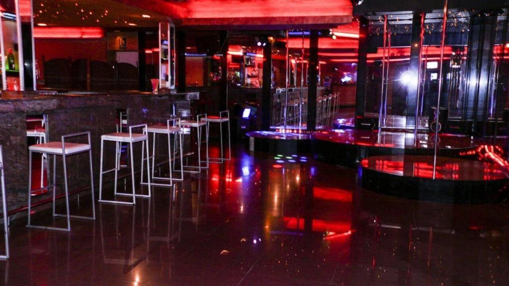 Escenari de l'antic club Brigitte