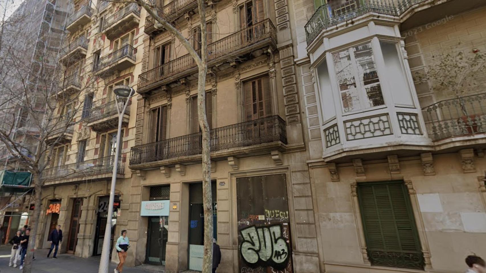 Calle Rosselló, 246, en Barcelona