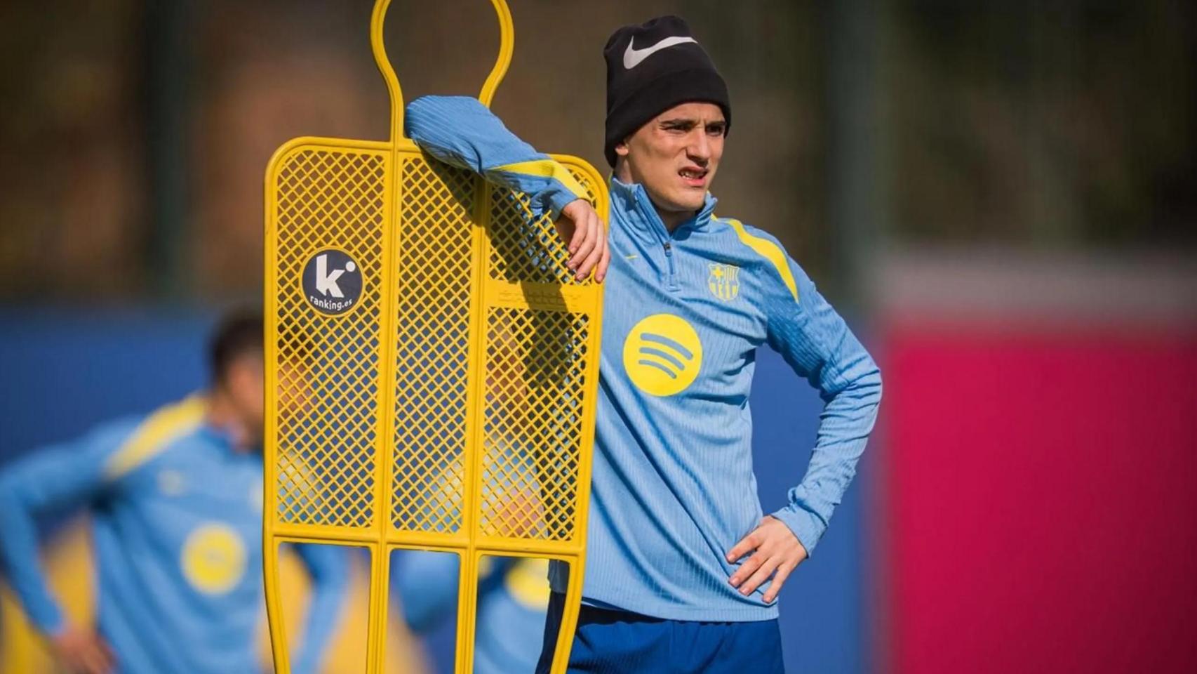 Gavi regresa a los entrenamientos del Barça