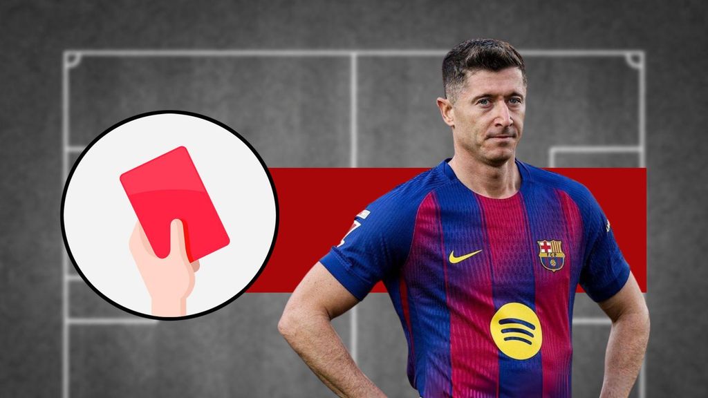 Tarjeta roja: Robert Lewandowski