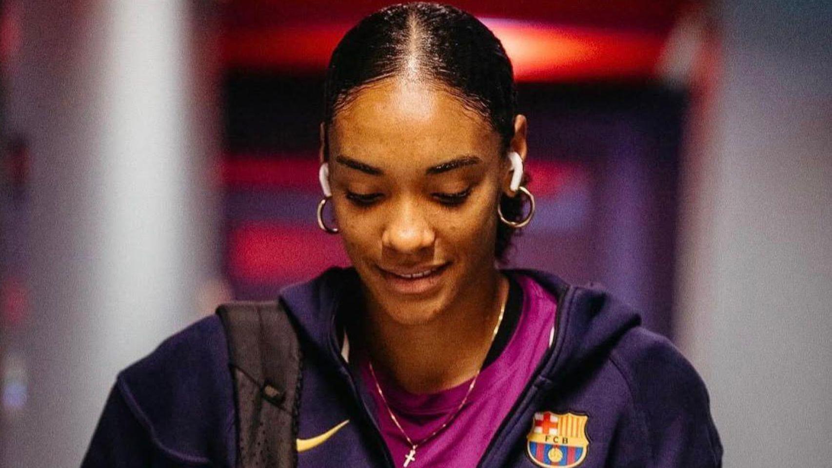 Salma Paralluelo, delantera del Barça Femenino