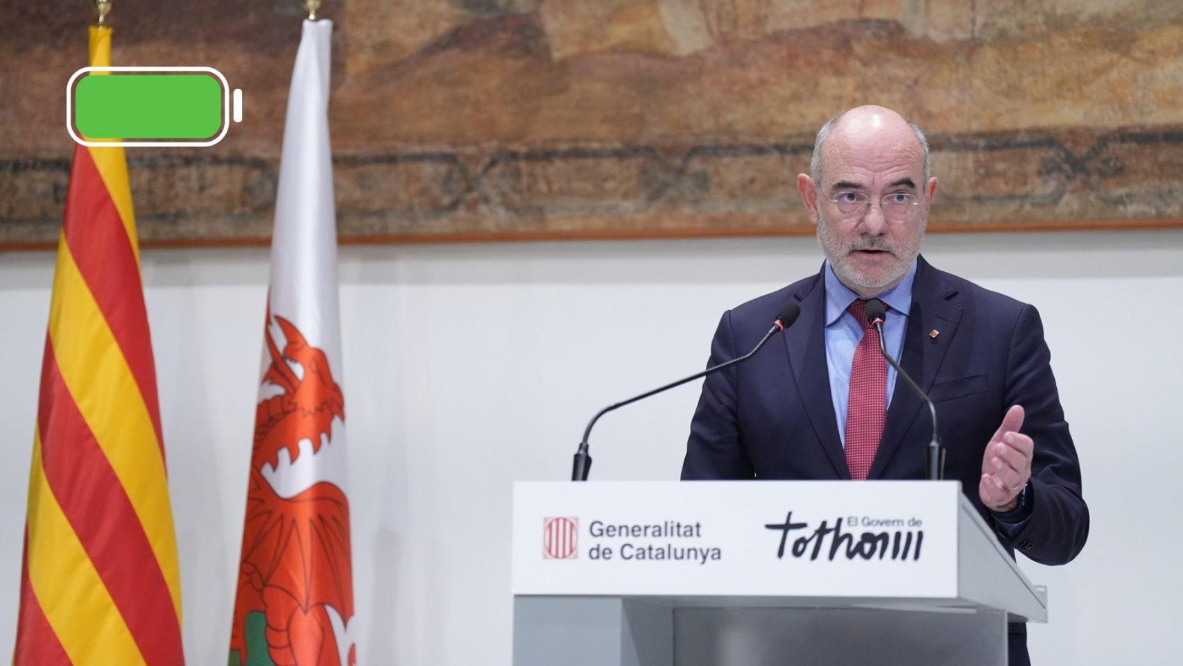 Jaume Duch, conseller de Unión Europea y Acción Exterior