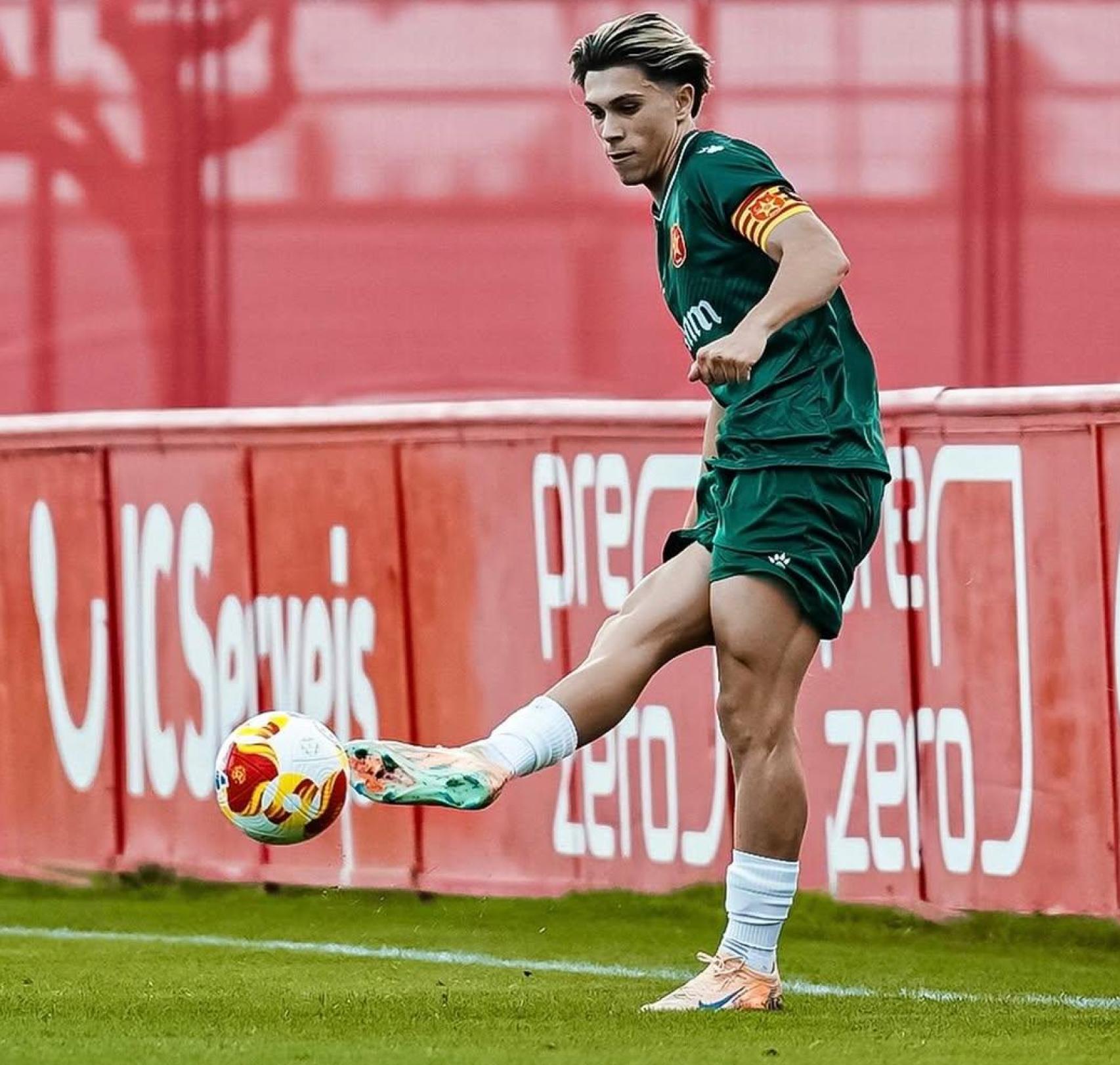 Álex González Yanes, jugador de la Damm