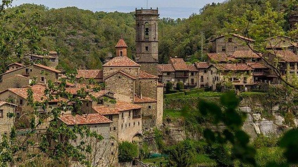 Una imatge d'arxiu del municipi de Sant Pere de Vilamajor