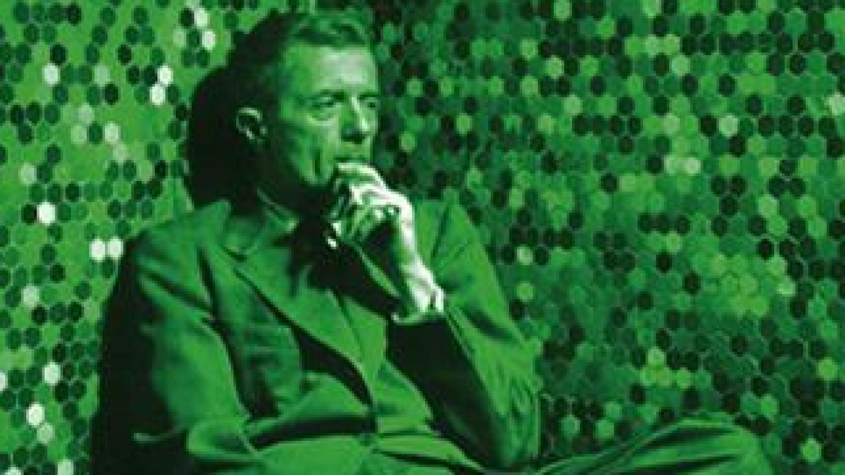 Paul Bowles, en la portada de 'Paul Bowles, el recluso de Tánger, de Mohamed Chukri