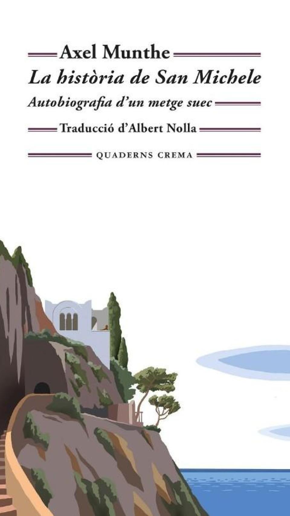 Portada del llibre d'Axel Munthe
