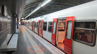Ferrocarrils de la Generalitat de Catalunya (FGC). Estación de Plaça de Catalunya