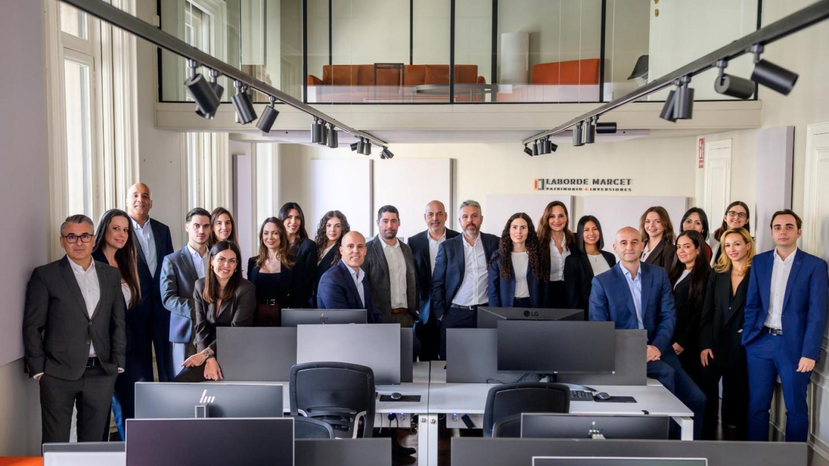 Equipo de la consultora Laborde Marcet