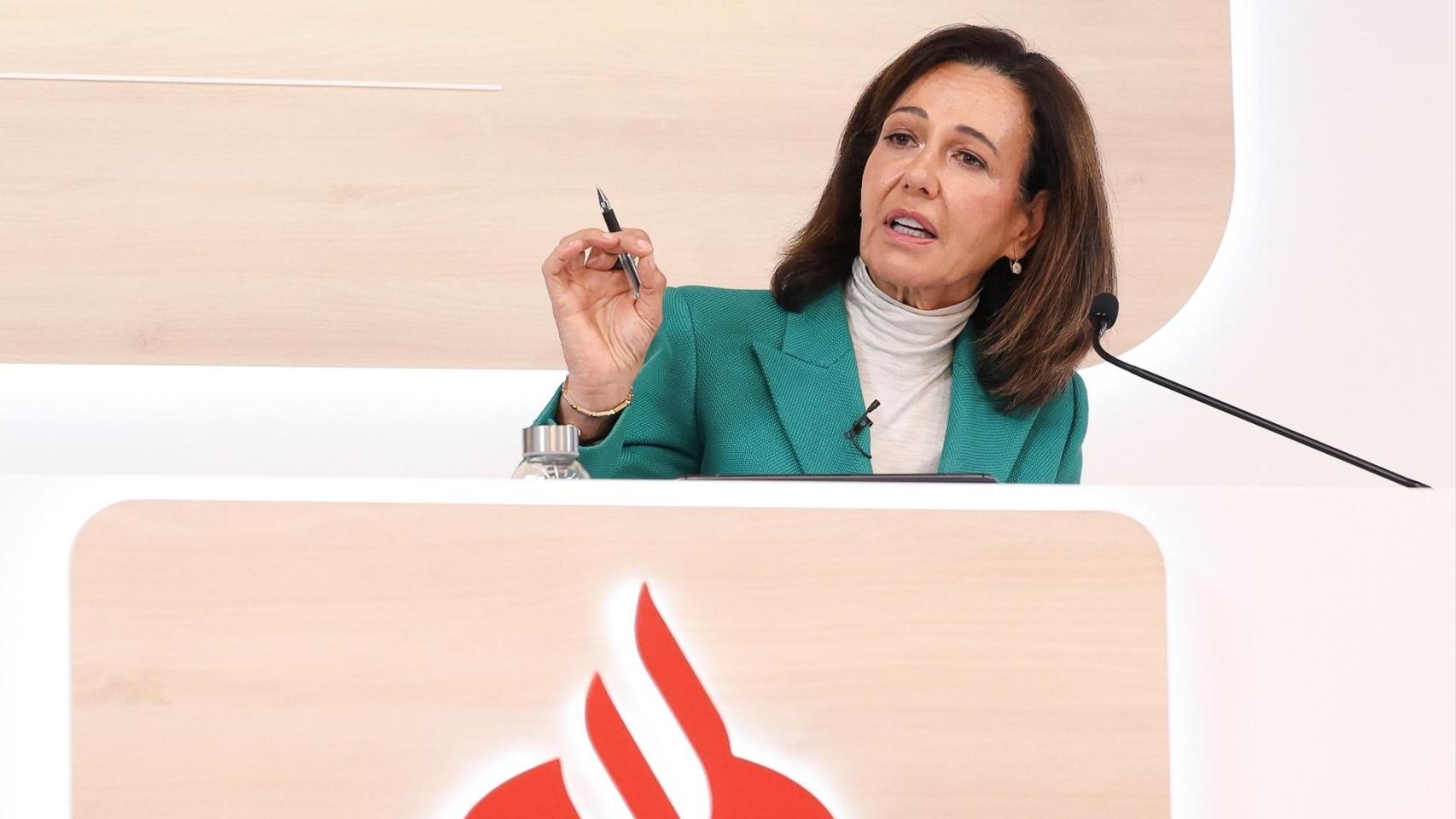 Ana Botín, presidenta del Santander / EP
