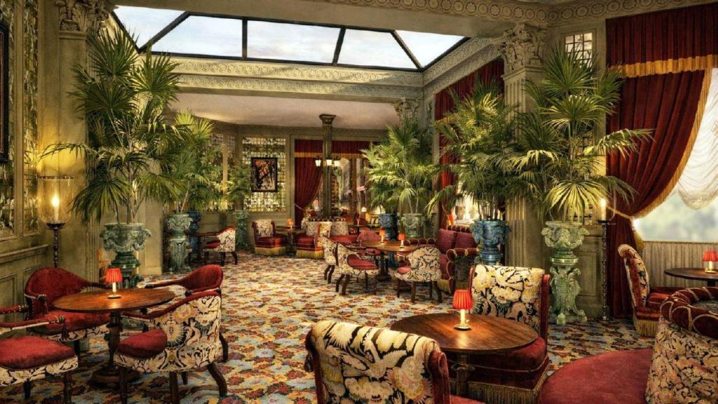 Render de las remodelaciones de Les Grands Buffets