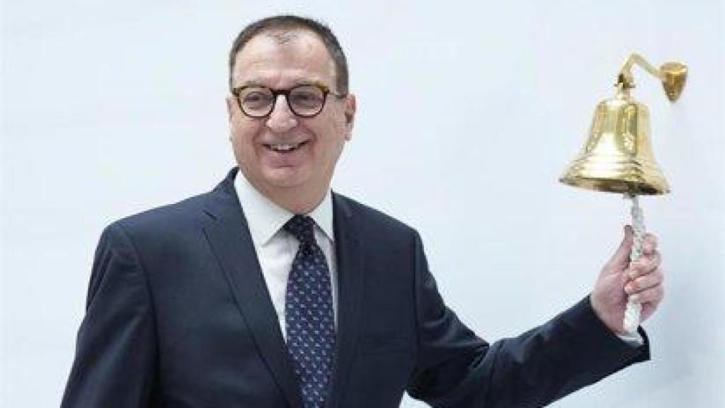 Joaquim Agut, presidente ejecutivo de Cirsa, el día de la salida de la empresa a bolsa