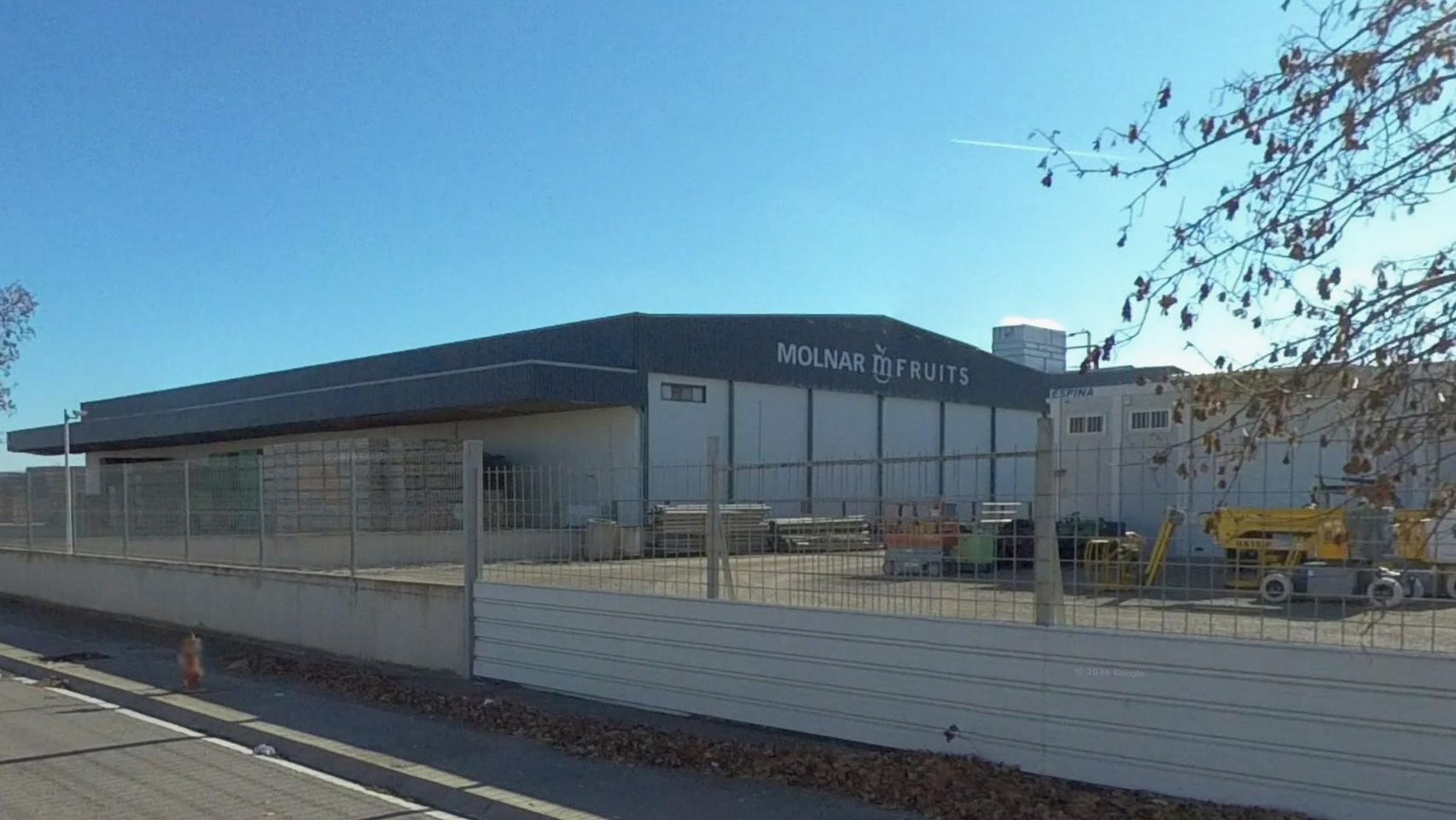 Instalaciones del grupo Ecofruit- Frutos Molnar
