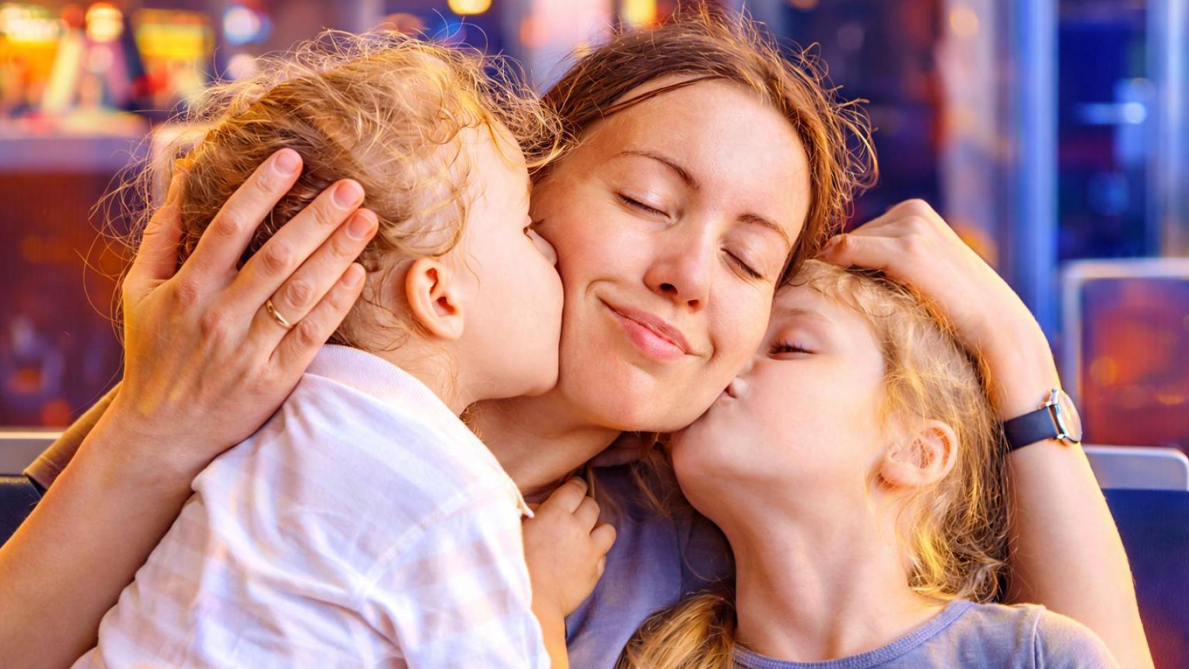 Las madres e hijos