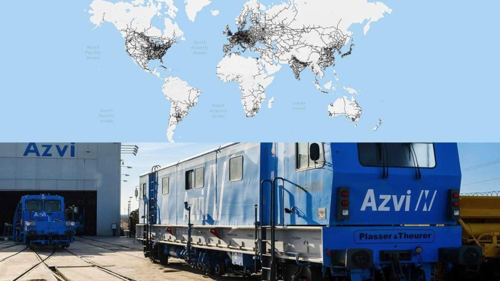 Azvi cuenta con proyectos en varios países