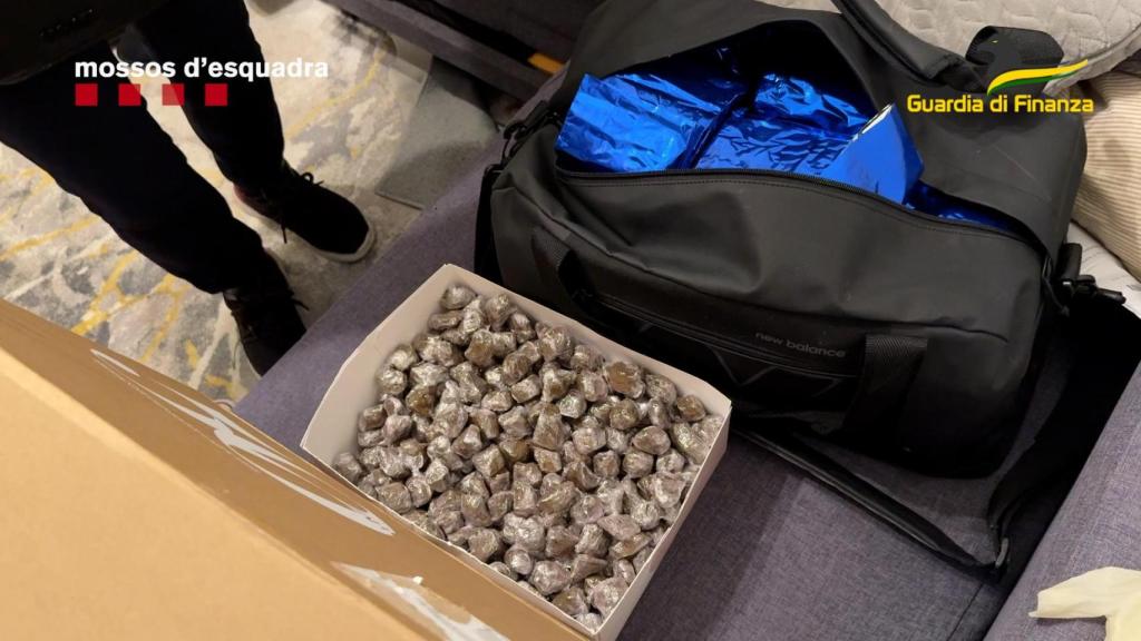 Droga intervinguda durant l'operatiu conjunt